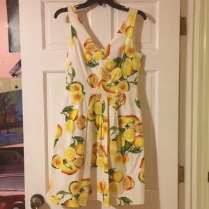 Banana republic lemon dress